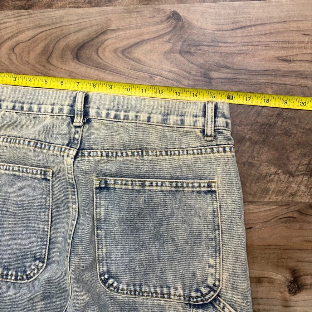 Vintage Y2K PacSun Baggy Carpenter Jeans Mens 32x30 Double Knee Denim Workwear